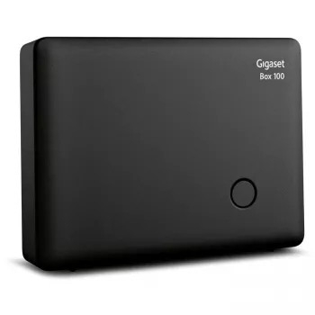 Gigaset Box 100 - Estación base de telefonía móvil - ECO DECT\GAP - Negro (S30852-H2818-B101)