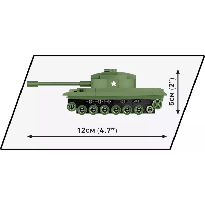 Patton M48, juguete de construcción escala 1:72