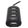 Esperanza EA116 Hub de interfaces 480 Mbit/s Negro