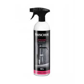 Desincrustante para baño FRISCHER FR00232_1000 removedor líquido de cal y residuos para superficies sanitarias, 1 litro botella con pulverizador