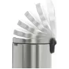 Cubo de basura Brabantia 111822 30 L redondo acero inoxidable (11 18 22)