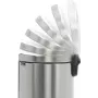 Cubo de basura Brabantia 111822 30 L redondo acero inoxidable (11 18 22)