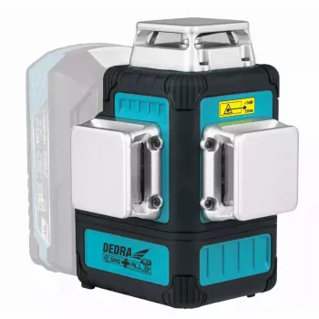 Nivel láser Dedra DED6910 autonivelante, alcance 20 m, precisión 0,5 mm