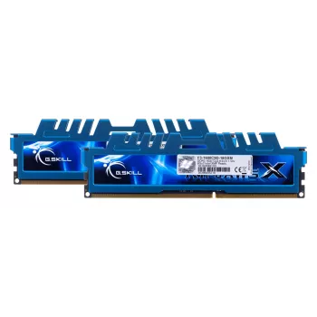 G.Skill 16GB Ripjaws X Kit de memoria de doble canal - azul (2x 8GB, DDR3 1600MHz, 1,5V, F3-1600C9D-16GXM, XMP Ready)
