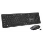 Set de teclado y ratón inalámbricos Rebeltec