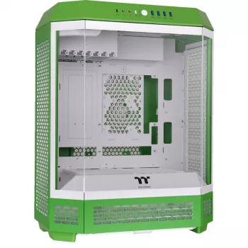Thermaltake The Tower 600 Caja Mid-Tower ATX con ventana lateral de cristal (Verde/Blanco)