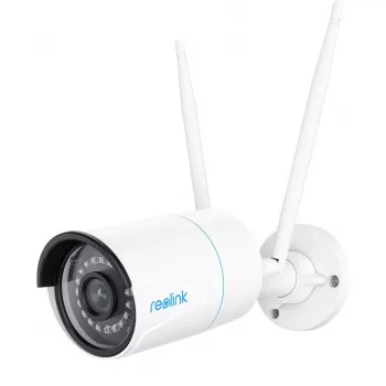 Reolink W320 – cámara de vigilancia exterior 5MP, Wi-Fi 2,4/5 GHz, detección de personas/vehículos/animales, visión nocturna 30 m