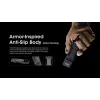 Linterna de mano Nitecore EDC29 carcasa de acero inoxidable, 2 LED, 15–6500 lm, IP54, recargable por USB