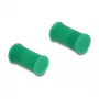 Tapa antipolvo DELOCK 60673 para conexiones DL4, silicona, verde, 14×27×14 mm, pack de 10