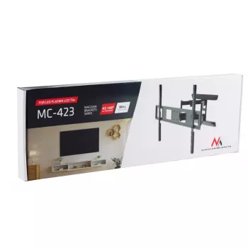 Soporte de pared para TV MACLEAN MC-423 para pantallas de 43–100 pulgadas, capacidad de carga 80 kg