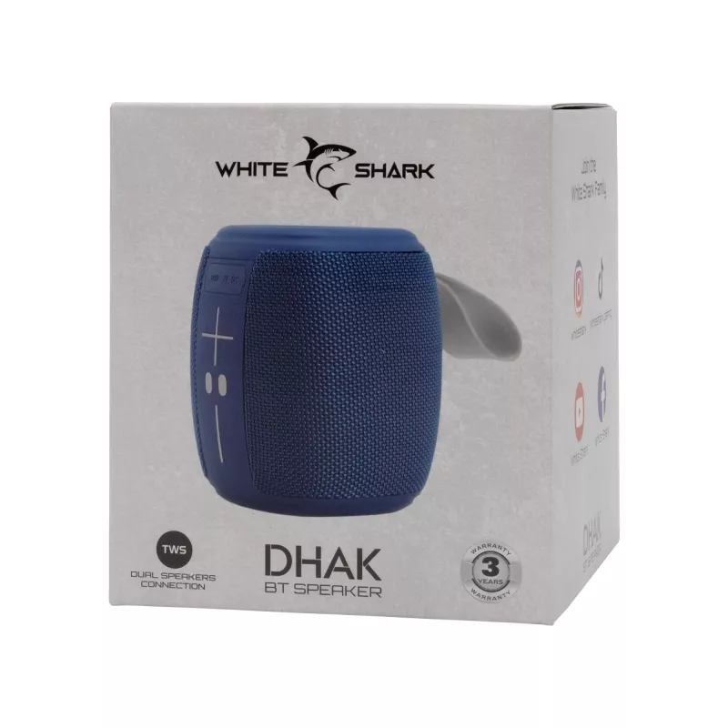 Altavoz portátil White Shark GBT-888 Dhak Blue