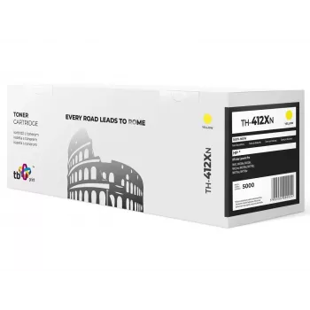 Tóner TB compatible con HP CLJ M452/477, Amarillo, Nuevo.