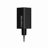 Cargador CANYON HEXAGON 65 GaN 65W 2xPD 1xQC EU negro (CND-CHAHEX65B)