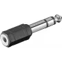 MicroConnect AUDANR2 adaptador 6,35 mm macho a 6,35 mm hembra — adaptador de audio
