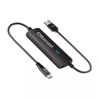 Adaptador inalámbrico para coche Ottocast CA450 — adaptador inalámbrico MirrorCast para duplicar la pantalla del smartphone en el coche