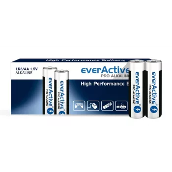 Pilas alcalinas AA desechables everActive LR610PAKPA, 1,5 V, 3000 mAh, pack de 10
