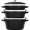 Staub La Cocotte 4,2 L olla redonda de hierro fundido