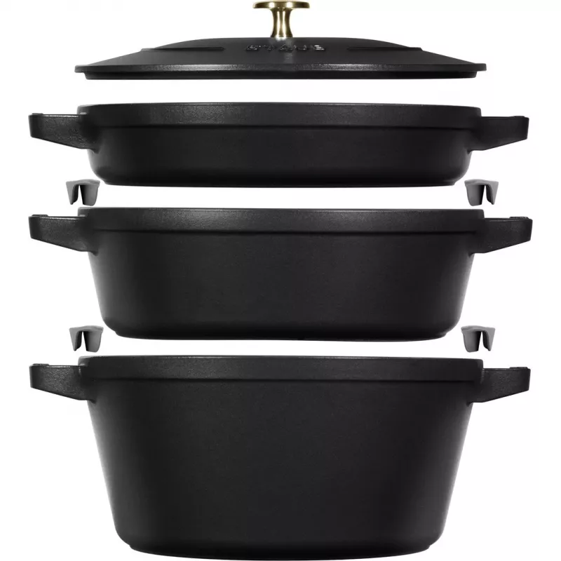 Staub La Cocotte 4,2 L olla redonda de hierro fundido