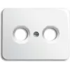 Busch Jaeger 1753-0-7628 placa mural/tapa de interruptor blanca (1753-0-7628)