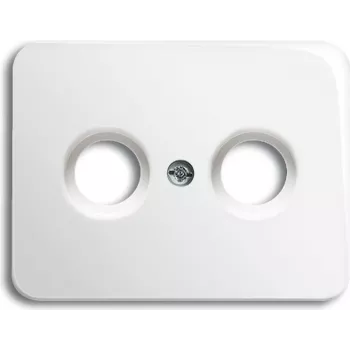 Busch Jaeger 1753-0-7628 placa mural/tapa de interruptor blanca (1753-0-7628)