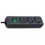 Alargador de corriente Brennenstuhl Eco-Line 5m 3 tomas AC negro