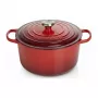 Le Creuset Signature cocotte redonda 24 cm rojo