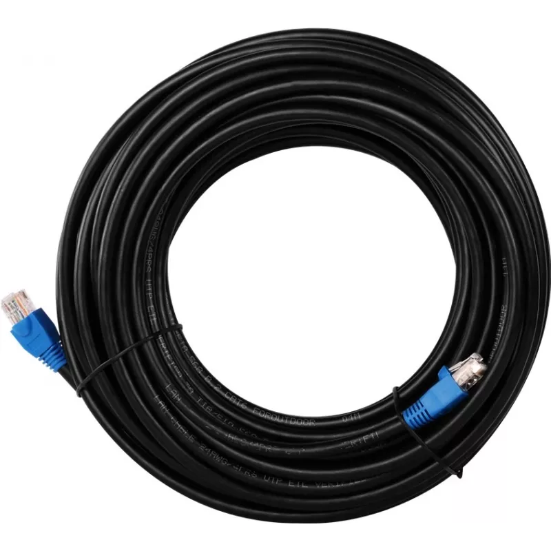 Goobay 94393 Cable de red Ethernet negro