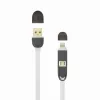 Sbox 2IN1W USB->Micro USB+IPH.5 M/M 1M blanco