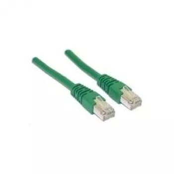 Wentronic Goobay Cable de red CAT 5e, SF/UTP, verde, 2 m - mezcla de cobre CCA (68044)