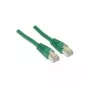 Wentronic Goobay Cable de red CAT 5e, SF/UTP, verde, 2 m - mezcla de cobre CCA (68044)