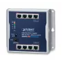 Switch no gestionado PLANET IP30 Industrial 8 puertos