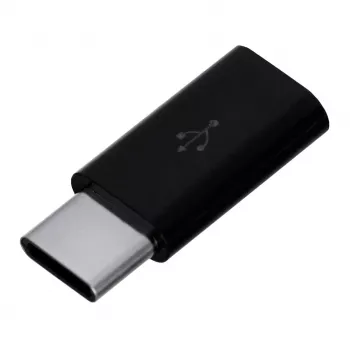 Adaptador de cable/interfaz Savio AK-31 / B Micro USB USB 3.1 Type-C negro