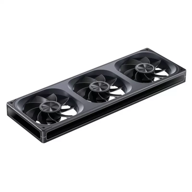 Ventilador de caja Jonsbo ZA-360 Reverse Blade negro, diseño reverse blade de 120 mm, modelo ZA-360BR