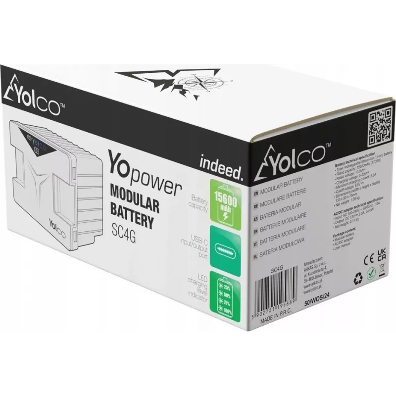 Yopower SC4G, SC4B batería modular para neveras portátiles Yolco