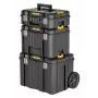 Set de almacenamiento de herramientas DeWalt Mobile TSTAK System BD-DWST83517-1 (cajas modulares apilables para herramientas y accesorios)