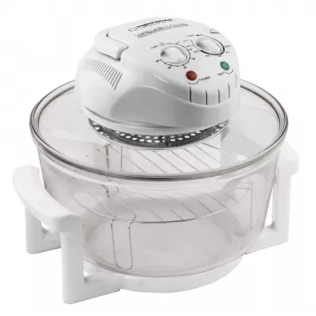 Estufa halógena ESPERANZA EKO003 — 12 L, 1400 W, máx. 250 °C, blanca