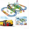 Tren eléctrico Track King Extralink Kids con locomotora y coche a pilas