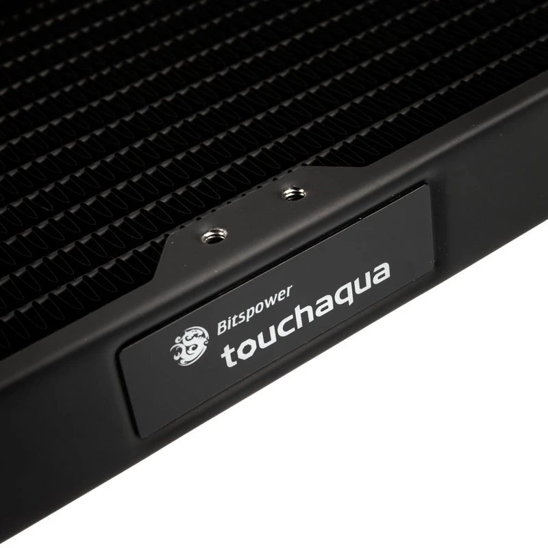 Radiador 240mm BitsPower Touchaqua Radiator Tarasque 240, negro, 240mm
