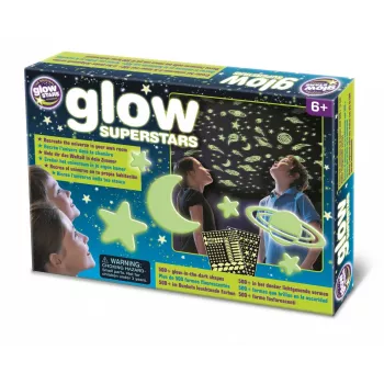 Pegatina de pared Brainstorm Glow Superstars