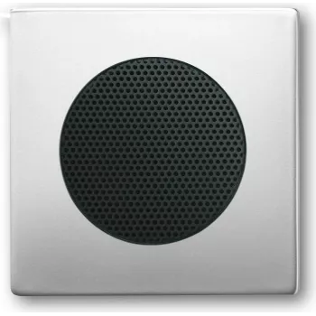 BUSCH JAEGER BJ 8253-866 placa central para altavoz empotrado pur acero inoxidable
