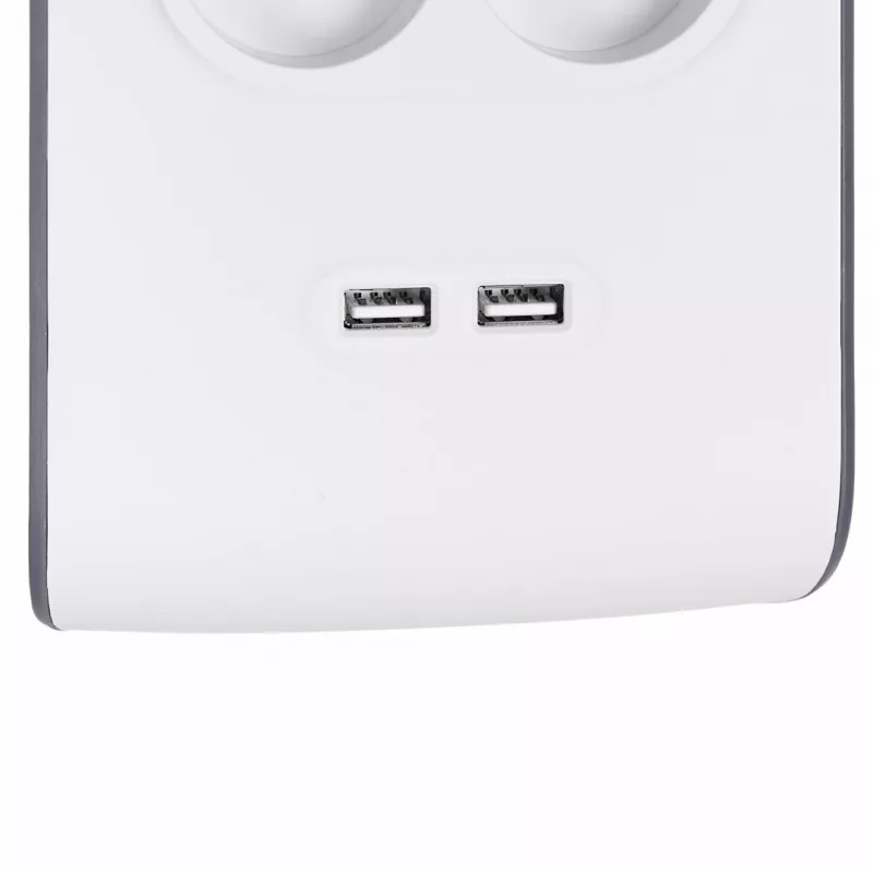 Protección contra sobretensiones Belkin BSV804ca2M blanco 8 tomas AC 2 m