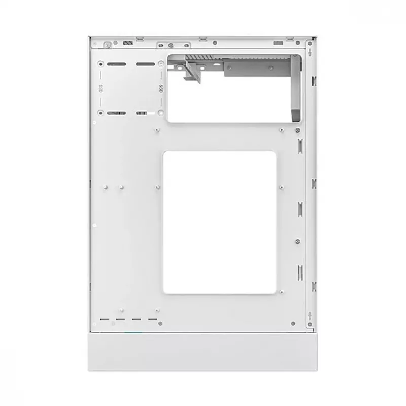DeepCool CH170 PLUS WH caja de PC Midi Tower, Micro ATX, sin fuente de alimentación, 4 ranuras de expansión, blanca
