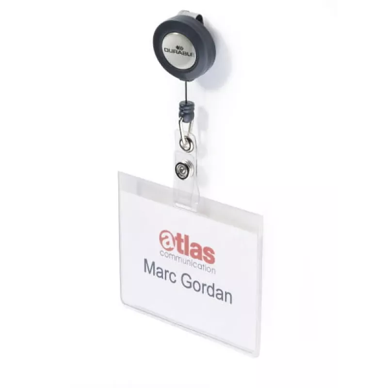 Porta placas horizontal PVC Durable 8138-19