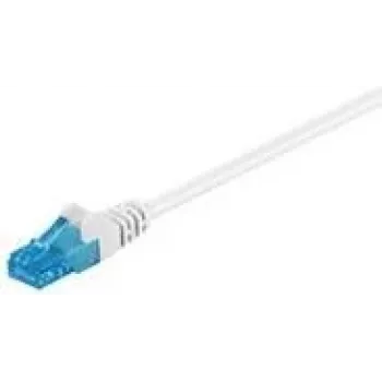 Goobay Cable de red CAT 6a U/UTP, blanco, 20 m - LSZH libre de halógenos, cobre (59832)