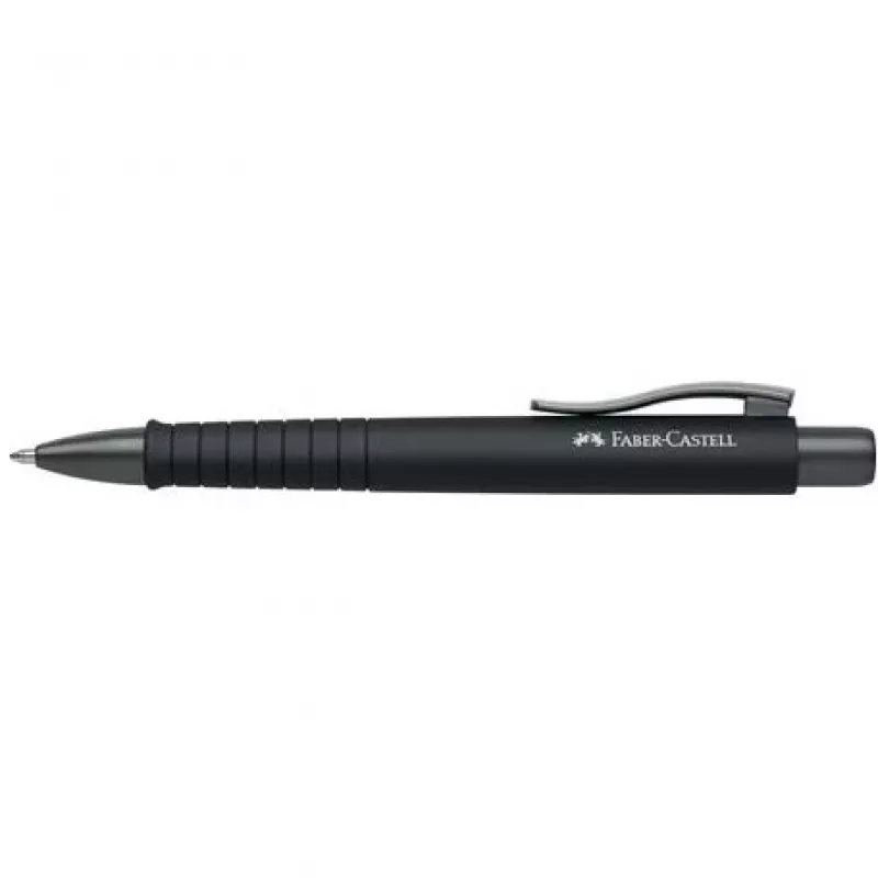 Bolígrafo con clip y pulsador Faber-Castell 241190