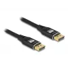 Cable DisplayPort DeLOCK 8K 60 Hz 3 m negro metal