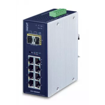 Switch de red PLANET IGS-10020MT gestionado L2+ Gigabit Ethernet (10/100/1000) negro