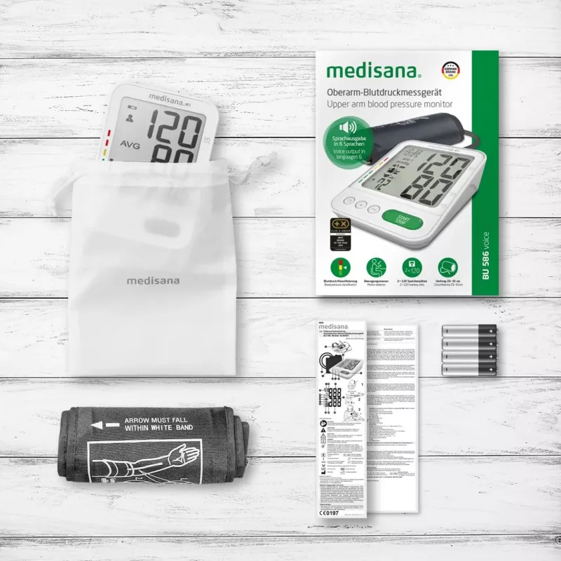 Medisana BU 586 de brazo automático 2 usuarios