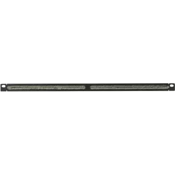 Panel de gestión de cables LOGON RAO205BL negro metal 48,3 cm