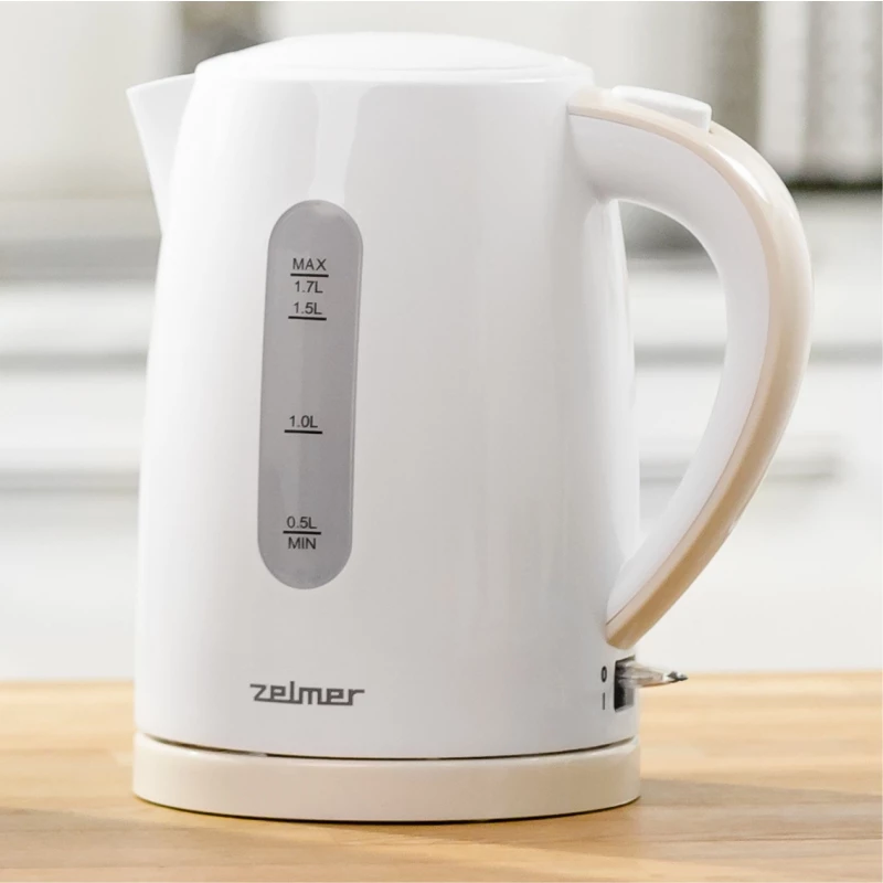 Hervidor eléctrico Zelmer 1,7 L 2200 W blanco